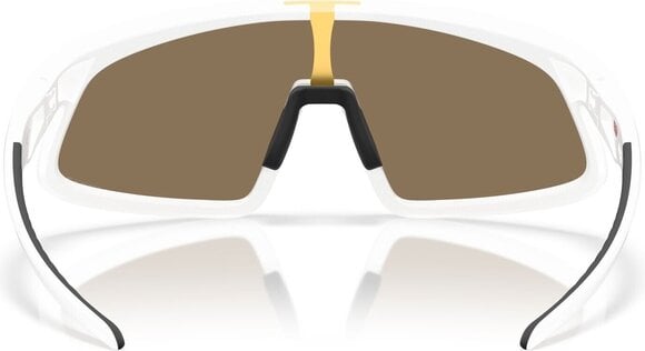 Óculos de ciclismo Oakley RSLV 94840449 Matte White/Prizm 24K Óculos de ciclismo - 9