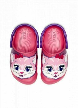 Chaussures de bateau enfant Crocs Fun Lab Lights Clog Kids Paradise Pink 23-24 - 2