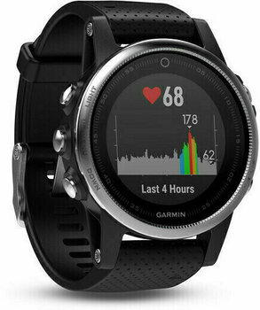 Reloj inteligente / Smartwatch Garmin fenix 5S Silver/Black - 3