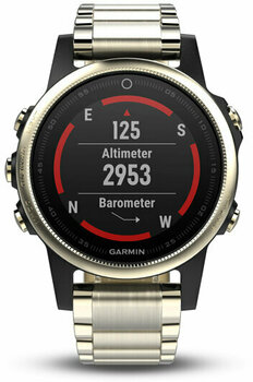 Smartwatch Garmin fenix 5S Sapphire/Goldtone/Metal - 3