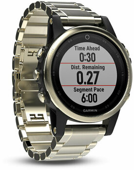 Smart hodinky Garmin fénix 5S Sapphire/Goldtone/Metal - 4
