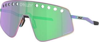 Sportbrillen Oakley Sutro TI Sweep 60250538 Polished Oil Slick/Prizm Road Jade Sportbrillen - 1