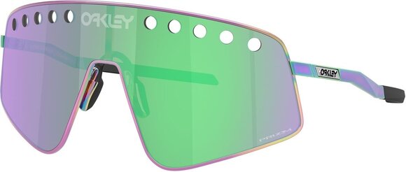 Kerékpáros szemüveg Oakley Sutro TI Sweep 60250538 Polished Oil Slick/Prizm Road Jade Kerékpáros szemüveg - 2