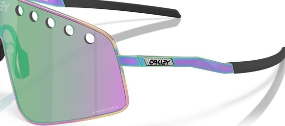 Cycling Glasses Oakley Sutro TI Sweep 60250538 Polished Oil Slick/Prizm Road Jade Cycling Glasses - 7