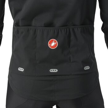 Fietsjack, vest Castelli Gavia Lite Jas Black S - 3