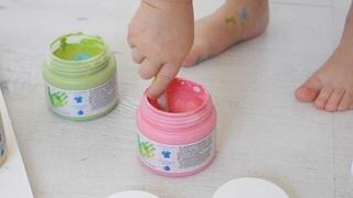 Prstová barva Kreul 2321 Sada prstových barev 6 x 150 ml - 2