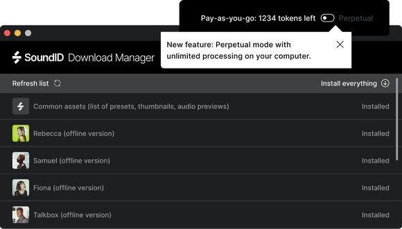 Εφέ FX Plug-In λογισμικού στούντιο Sonarworks SoundID VoiceAI Perpetual License (Ψηφιακό προϊόν) - 6