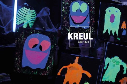 Цвят на пръстите Kreul 24500 Боя за пръсти Glow In The Dark 150 ml 1 бр - 2