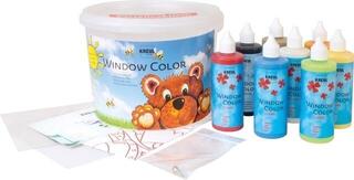 Lasimaali Kreul Powerpack Set of Glass Paints Bear 8 x 125 ml - 1