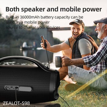 Portable Speaker Zealot S98 Portable Speaker - 4