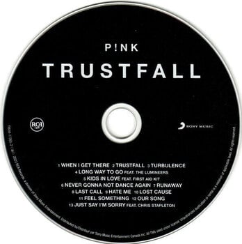 Muziek CD Pink - Trustfall (CD) - 2