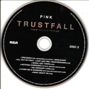 CD диск Pink - Trustfall (Tour Edition) (Deluxe Edition) (Softpack) (2 CD) - 3