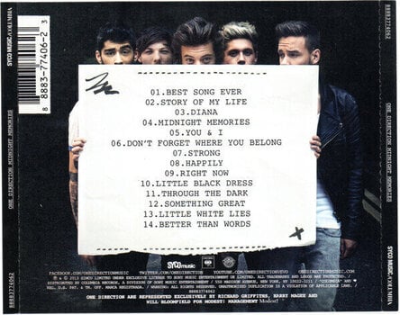 Muzyczne CD One Direction - Midnight Memories (CD) - 3