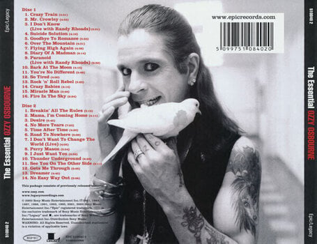 Muzyczne CD Ozzy Osbourne - The Essential Ozzy Osbourne (2 CD) - 4