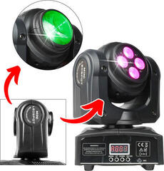 Beam Light4Me TWIN BEAM 210 WASH Beam - 4