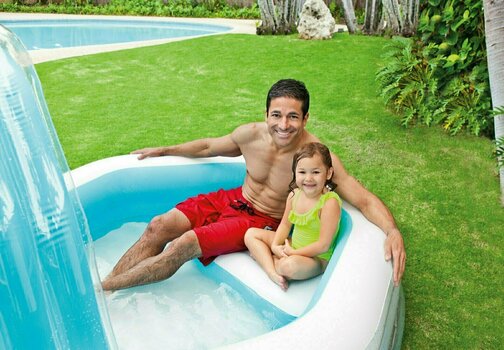 Inflatable Pool Intex Swim Center Family Cabana Pool - 2