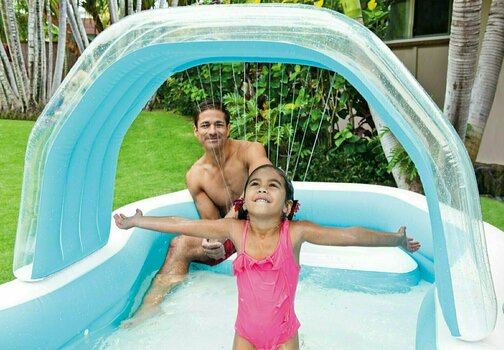 Oppustelig pool Intex Swim Center Family Cabana Pool - 4