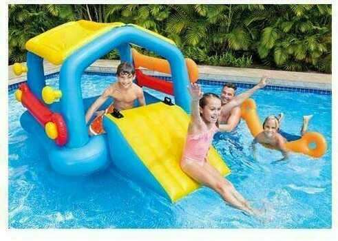 Water Toy Intex Island With Slide - 3