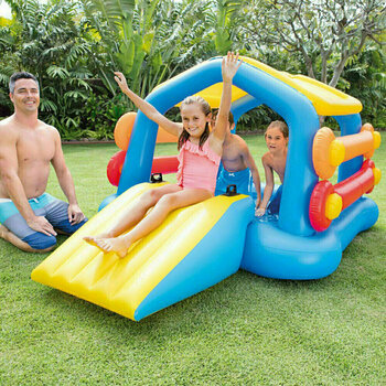 Water Toy Intex Island With Slide - 4