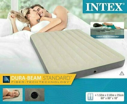 Надуваема мебел Intex Queen Dura-Beam Series Single High Airbed - 2