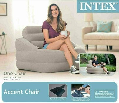 Mobiliário insuflável Intex Khaki Accent Chair - 4