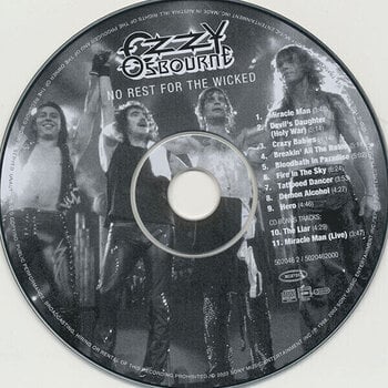 CD musicali Ozzy Osbourne - No Rest For the Wicked (Remastered) (CD) - 2