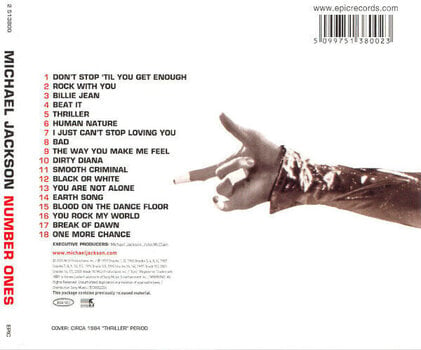 Muziek CD Michael Jackson - Number Ones (CD) - 4