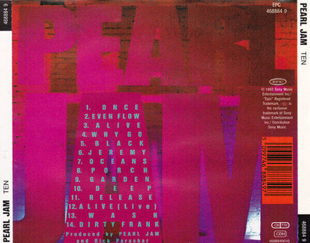 Zenei CD Pearl Jam - Ten (CD) - 4