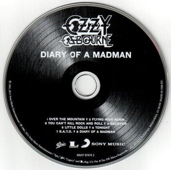 CD musique Ozzy Osbourne - Diary of a Madman (CD) - 2