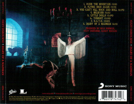 Muzyczne CD Ozzy Osbourne - Diary of a Madman (CD) - 3