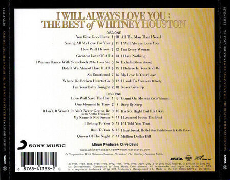 CD de música Whitney Houston - I Will Always Love You: the Best of Whitney Houston (2 CD) - 2