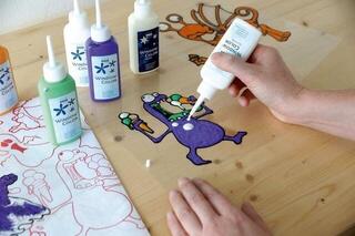 Lasimaali Kreul 42850 Set of Glass Paints Monster Party 7 x 80 ml - 2