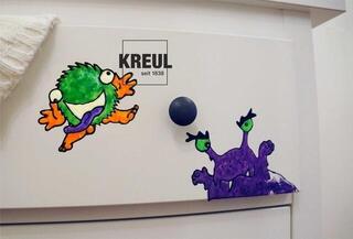 Lasimaali Kreul 42850 Set of Glass Paints Monster Party 7 x 80 ml - 3