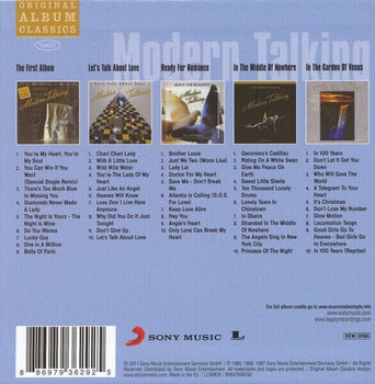 Zenei CD Modern Talking - Original Album Classics (5 CD) - 7