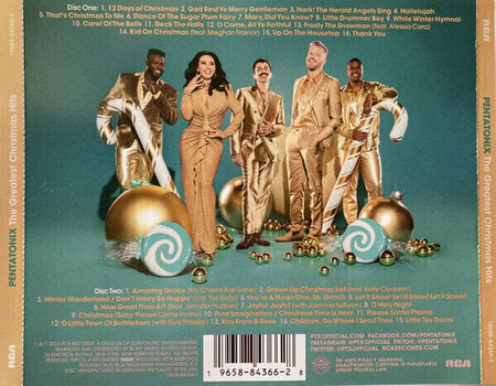 CD musicali Pentatonix - The Greatest Christmas Hits (2 CD) - 2