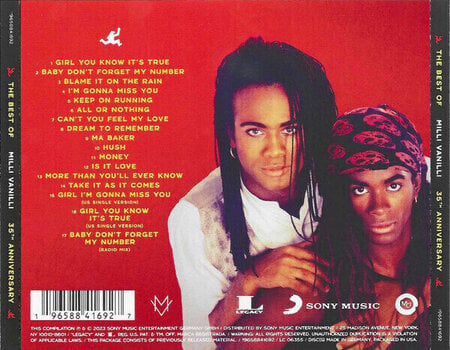 Musik-CD Milli Vanilli - The Best of Milli Vanilli (35th Anniversary Edition) (CD) - 3