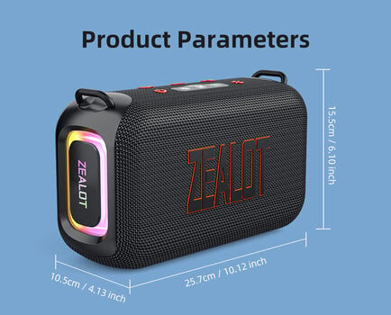 Speaker Portatile Zealot S85 Speaker Portatile - 15