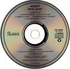 Music CD Accept - Metal Heart (CD) - 1