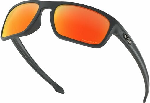 Športové okuliare Oakley Sliver Stealth Matte Black/Prizm Ruby Polarized - 5