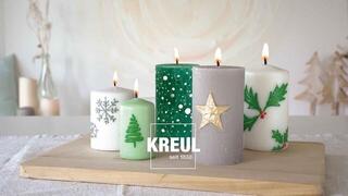 Kerzenstift Kreul 49759 Kerzenstift-Set Winter Love 6 Stck - 4