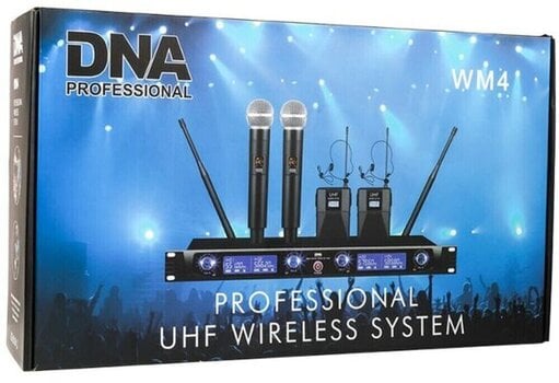 Sistema inalámbrico DNA WM4 Vocal Head Set Mix Sistema inalámbrico - 10