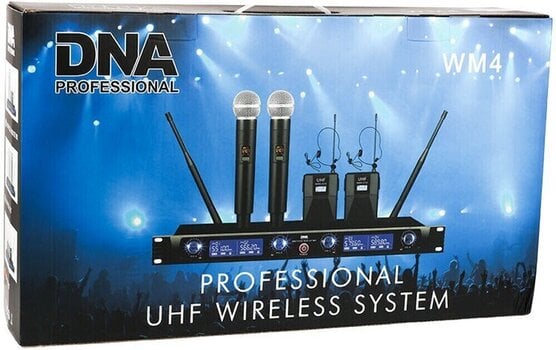 Set wireless DNA WM4 Head Set Set wireless - 7