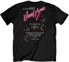 Tričko David Bowie Young Americans Unisex Tričko s krátkym rukávom/Black/Krátke - 1