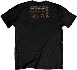 Tričko Kiss Japan Live 2015 Unisex Tričko s krátkym rukávom/Black/Krátke - 1