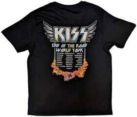 Tričko Kiss End Of The Road Wings Unisex Tričko s krátkym rukávom/Black/Krátke - 1