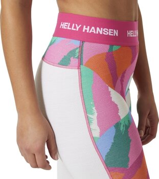 Lämpöalusvaatteet Helly Hansen Women’s Lifa Merino Midweight Graphic Valkoinen L Lämpöalusvaatteet - 5