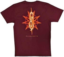 Πουκάμισο Slipknot The End So Far Group Photo Tribal S Nonogram Unisex Maroon Red - 1