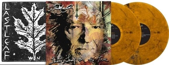 Vinyl Record Willie Nelson - Last Leaf On The Tree (Amber Swirl Coloured) (2 LP) - 2