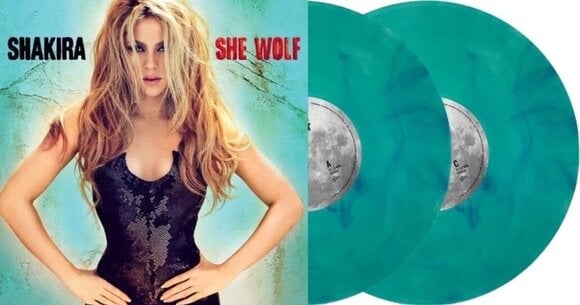 Vinyl Record Shakira - She Wolf (Turquoise Coloured) (Reissue) (2 LP) - 2