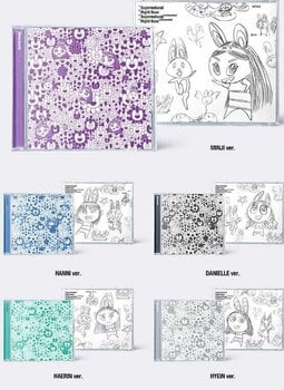 Musiikki-CD NewJeans - Supernatural (NJ X MURAKAMI Cross Bag version) (CD) - 4